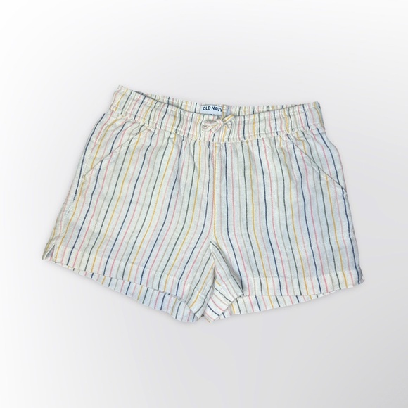 Old Navy Girls L(10-12) Linen Drawstring Shorts - Picture 1 of 3